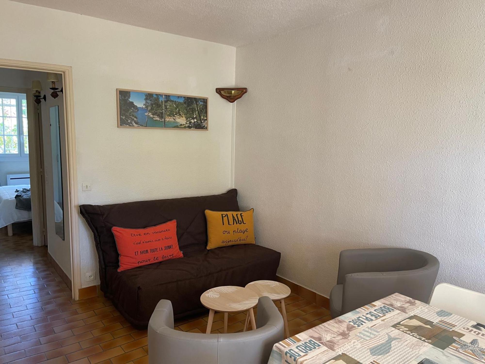 Appart-St Cyr Sur Mer-La Madrague-4Pers-Parking Saint-Cyr-sur-Mer Esterno foto